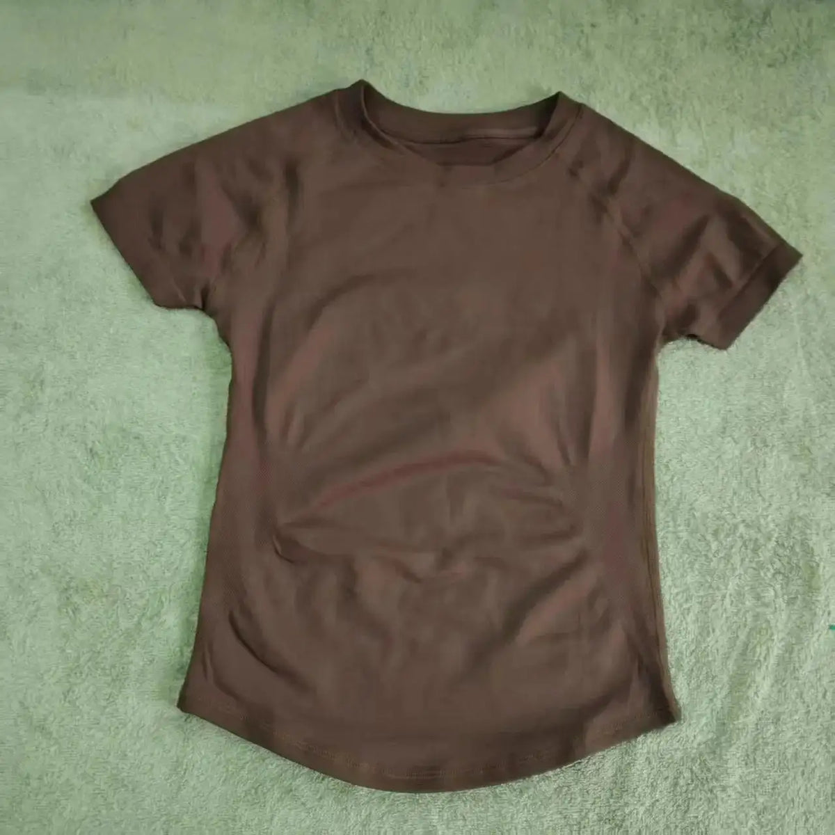 Women Fitness Tee DF Logo Lightweight Crop Top — product view 14