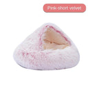 Cozy Plush Cat Bed Self-Warming Cat Nest for Dogs Cats
