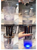 Hands-Free Makeup Brush Cleaner for Pros
