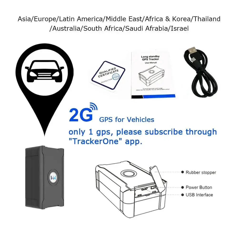 Premium GPS Tracker For Vehicle Security And Livestock