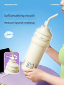 Strawberry Life 1300ml Giant Insulated Thermos Cup