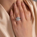 Luxury Moissanite Engagement Ring