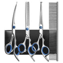 Safty Pet Grooming Scissors: Professional Steel Dog Shears