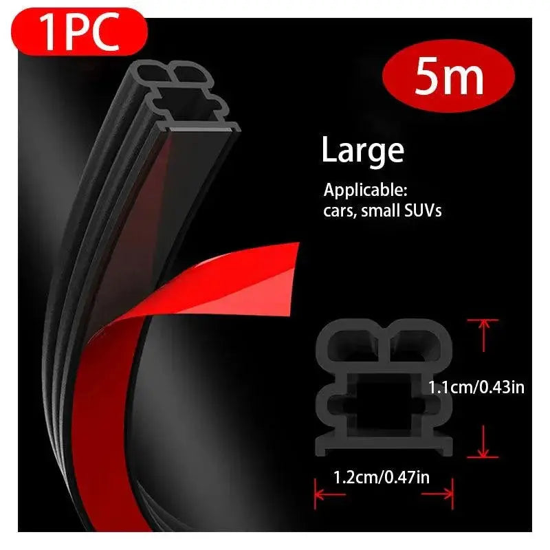 Car Waterproof Universal Rubber Door Sealing Strip For Car