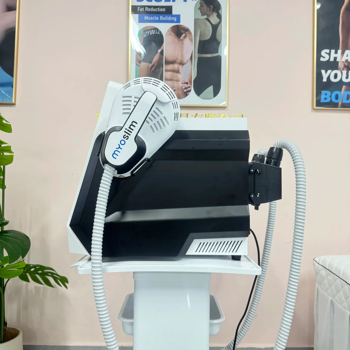 MYOslim15 Tesla 6500W NEO Electromagnetic Muscle Stimulation Therapy Machine for Body Slimming and Fat Burning