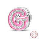 Qikaola Bracelet Charm Plata De