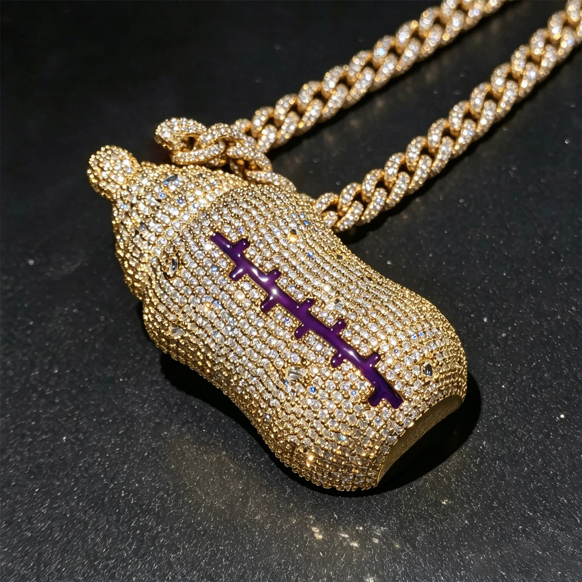 Iced Out Baby Bottle Hip