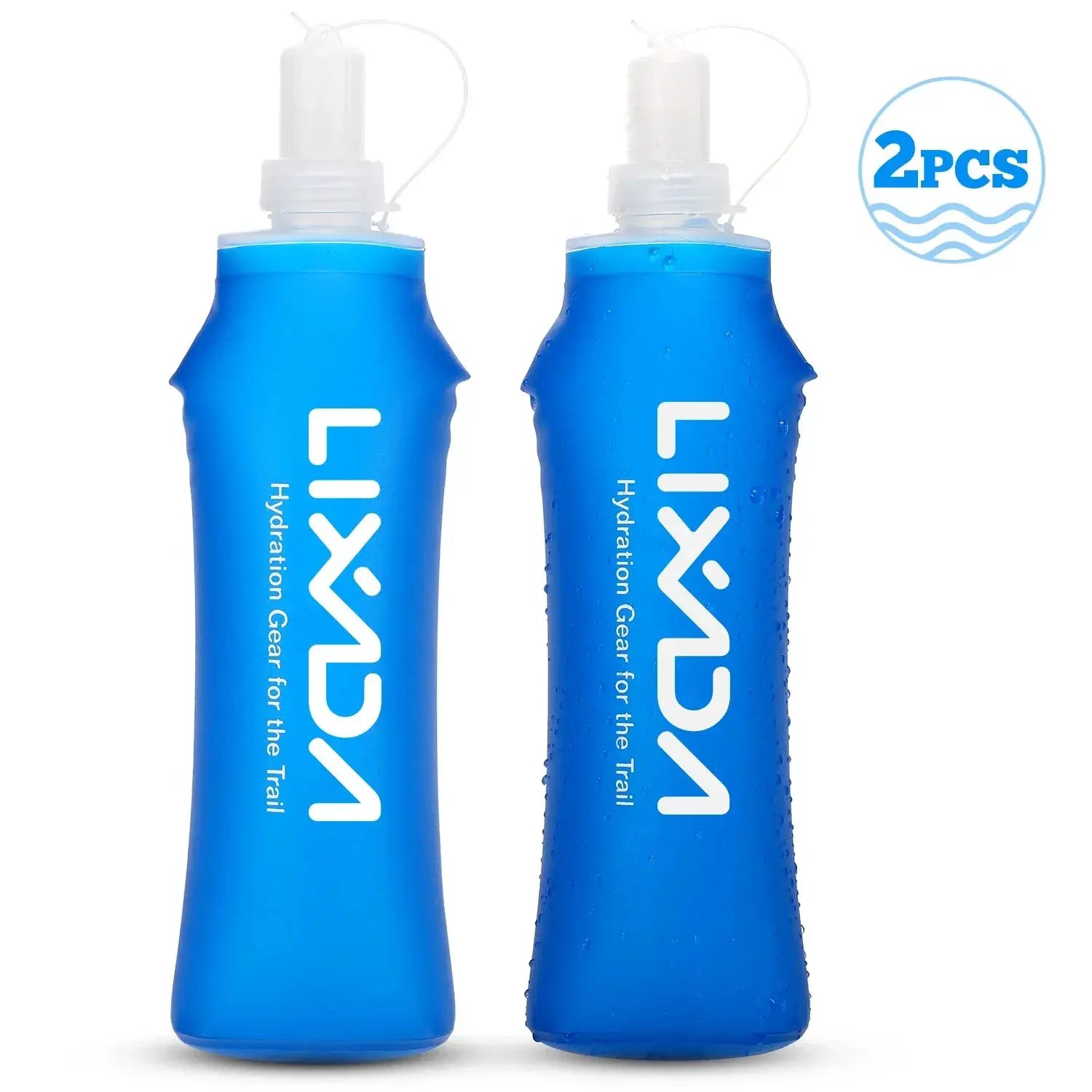 Lixada 500ml Folding TPU Soft Flask Water Bottle Outdoor
