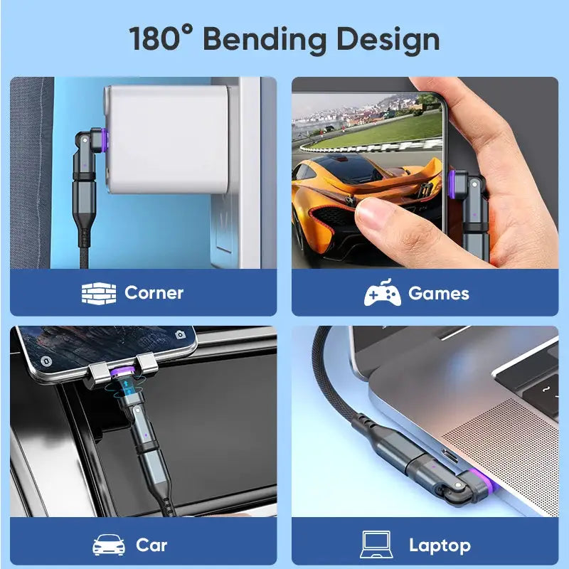 Magnetic Type C Adapter - Power — product view 2