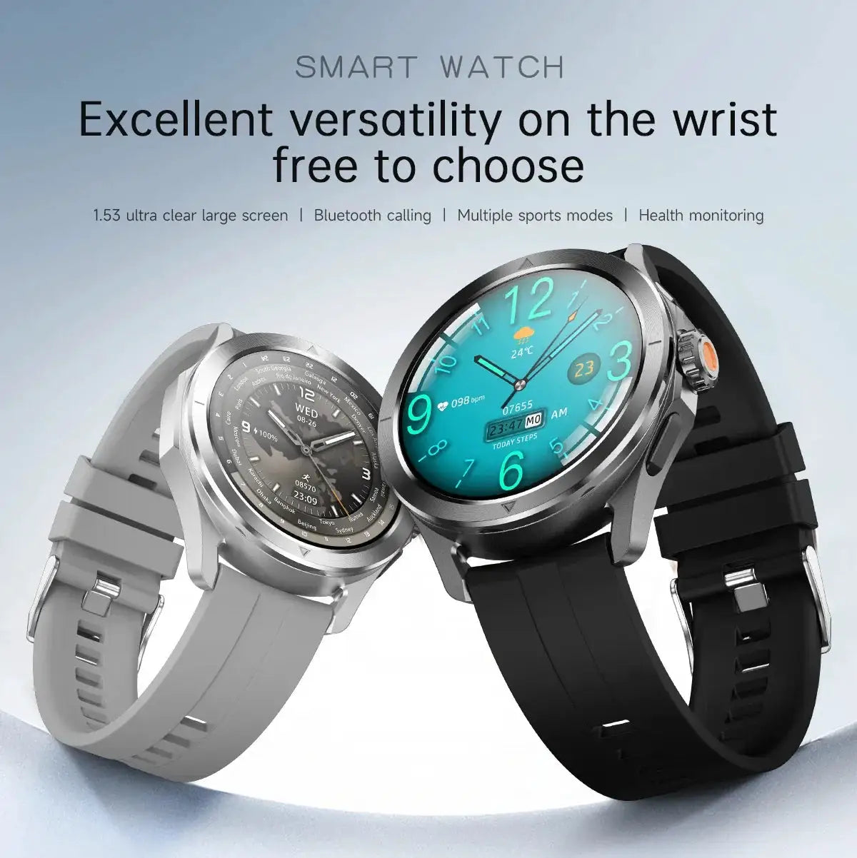 Smart Bracelet Men Watch S4 Ultra AMOLED HD Screen - OurLum.com