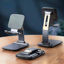 Phone Stand - Foldable Stainless Steel Holder