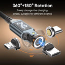 Magnetic USB-C Cable for Convenient Charging