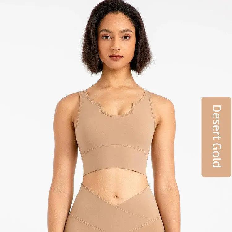 Seamless Sports Vest For Ultimate Comfort Nude Feel Design