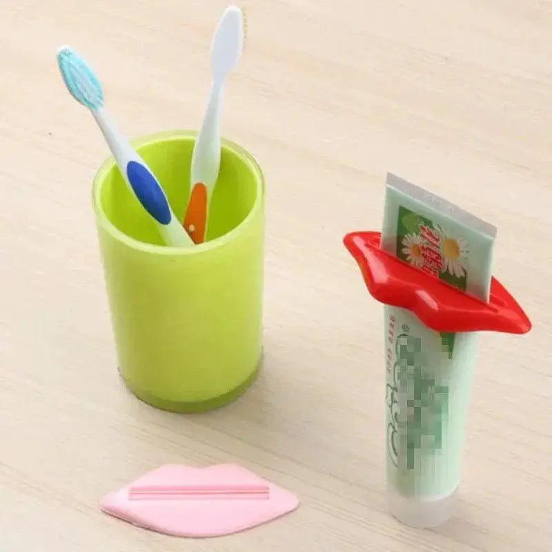 Sexy Lip Kiss Toothpaste Squeezer Dispenser for Bathroom