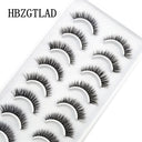 Glamorous Handmade 3D Mink Crisscross Eyelashes 10 Pairs