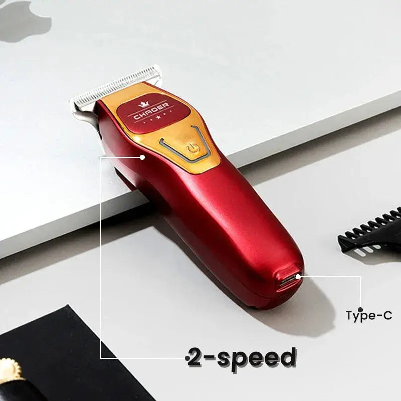 Powerful Professional Hair Trimmer Men 0mm T Blade Clipper