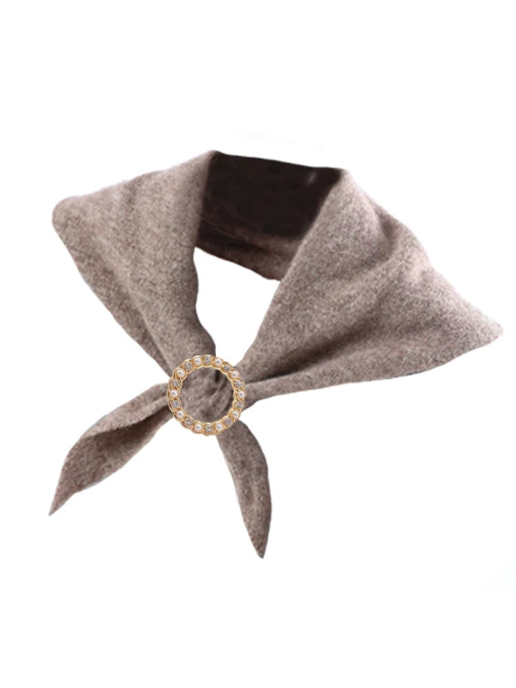 Cashmere Mini Knit Winter Scarf