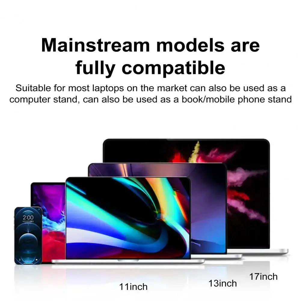 Adjustable Ergonomic Laptop Bracket Stand With Fan