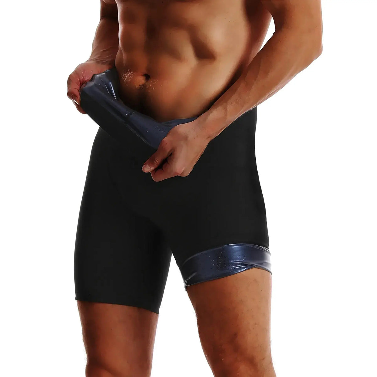 Men's Sauna Shorts for Fat-Burning Gym — product view 16