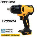 For DeWALT 20V 1200NM Cordless Wrench 1/2inch Tool