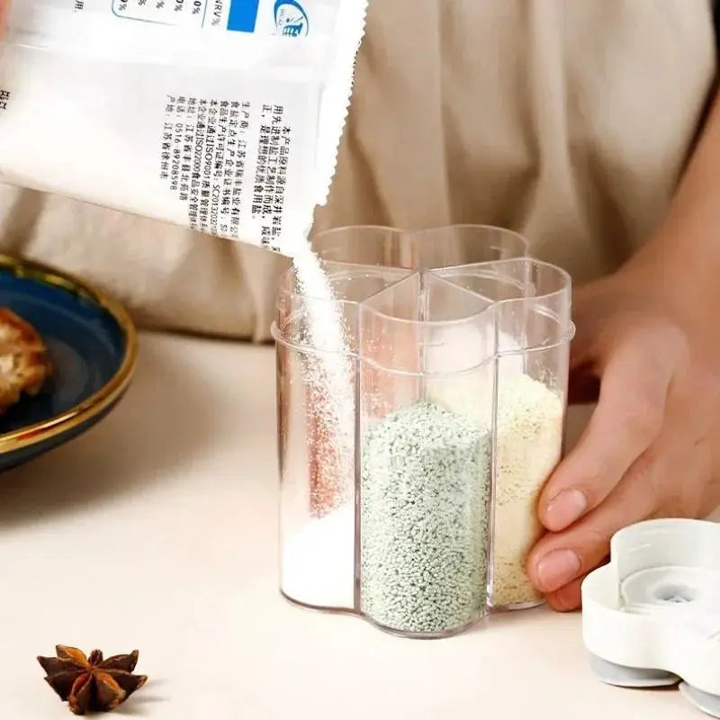 Five In One Spice Dispenser With Independent Openings