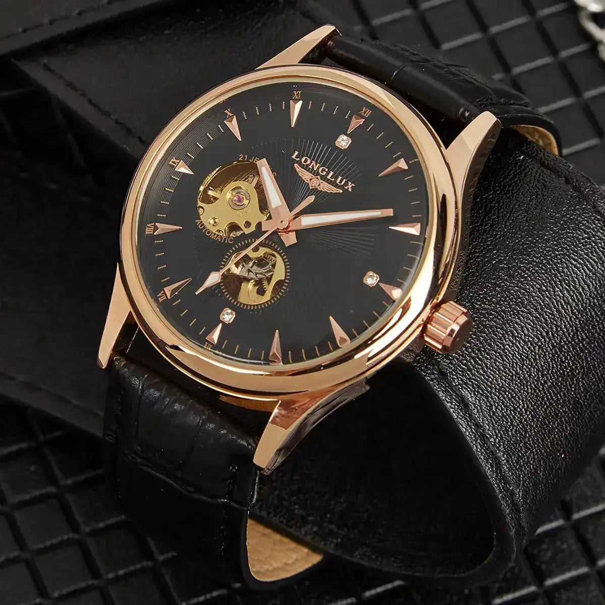 LONGLUX Automatic Skeleton Watch — product view 11