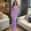 Slim Fit Maxi Dress For Summer Parties