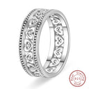 Authentic Sterling Silver Ring Romantic