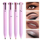 4-in-1 Multi-Functional Lip Liner Eyeliner Eyebrow Set