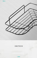 1PCS Non Perforated Bathroom Triangle Shelf Wall Mounted Storage