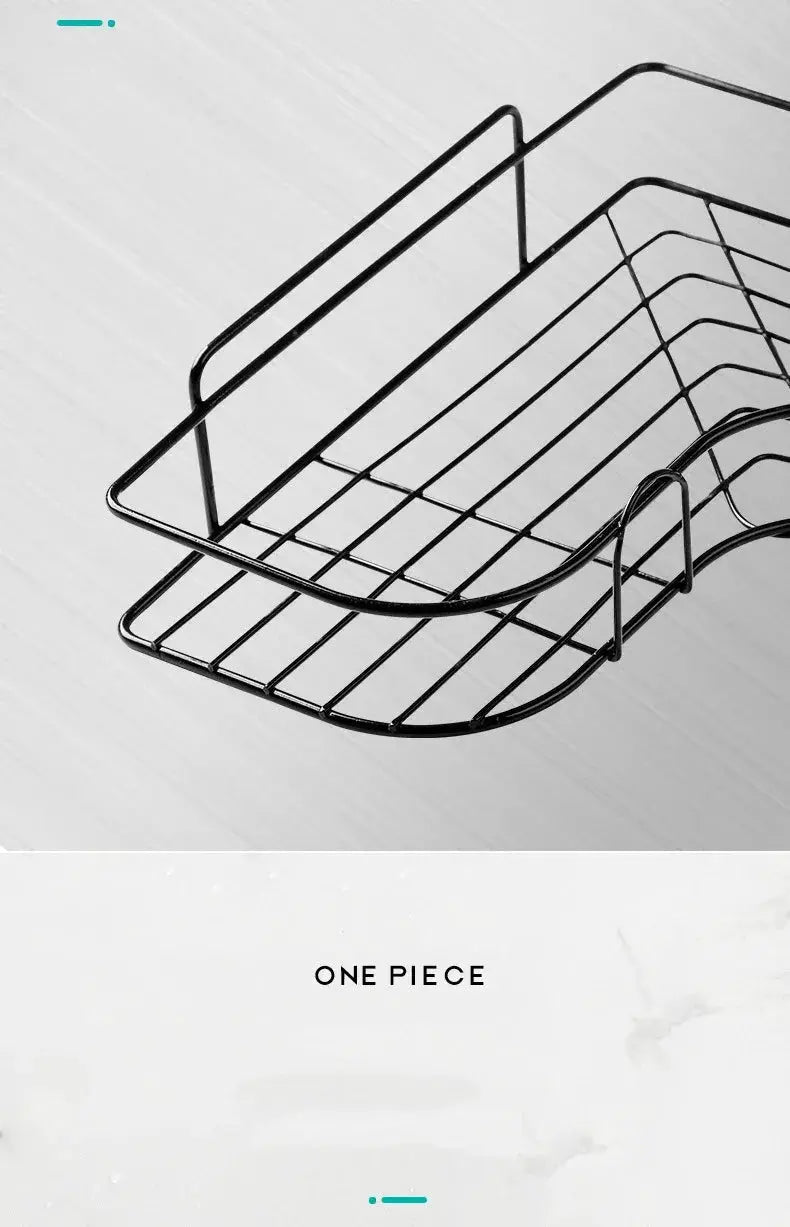 Clutter Free Bath Triangle Shelf Storage — product view 12