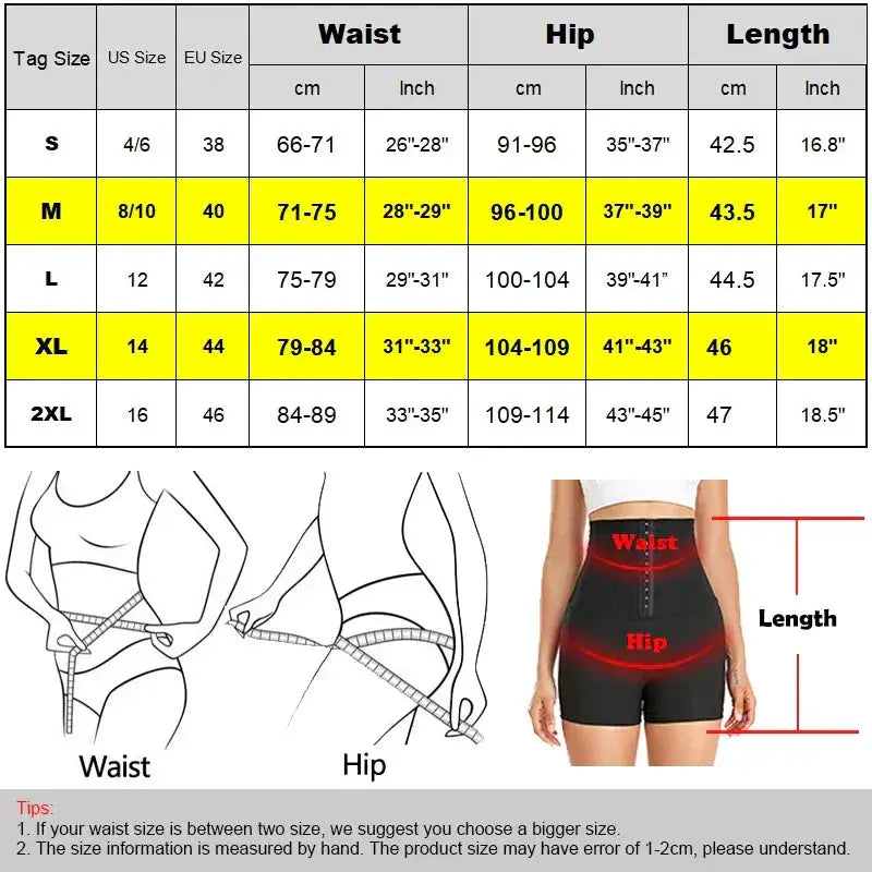 Missmoly Sauna Shorts For Weight Loss And Tummy Control