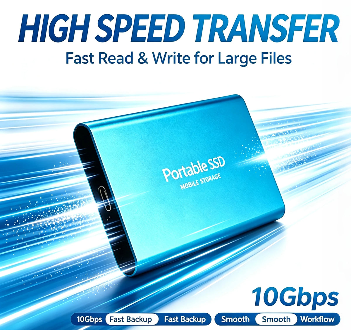 Portable USB SSD Enclosure