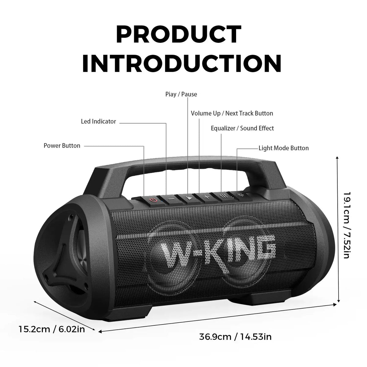 Portable Wireless Bluetooth Speaker — product image 8