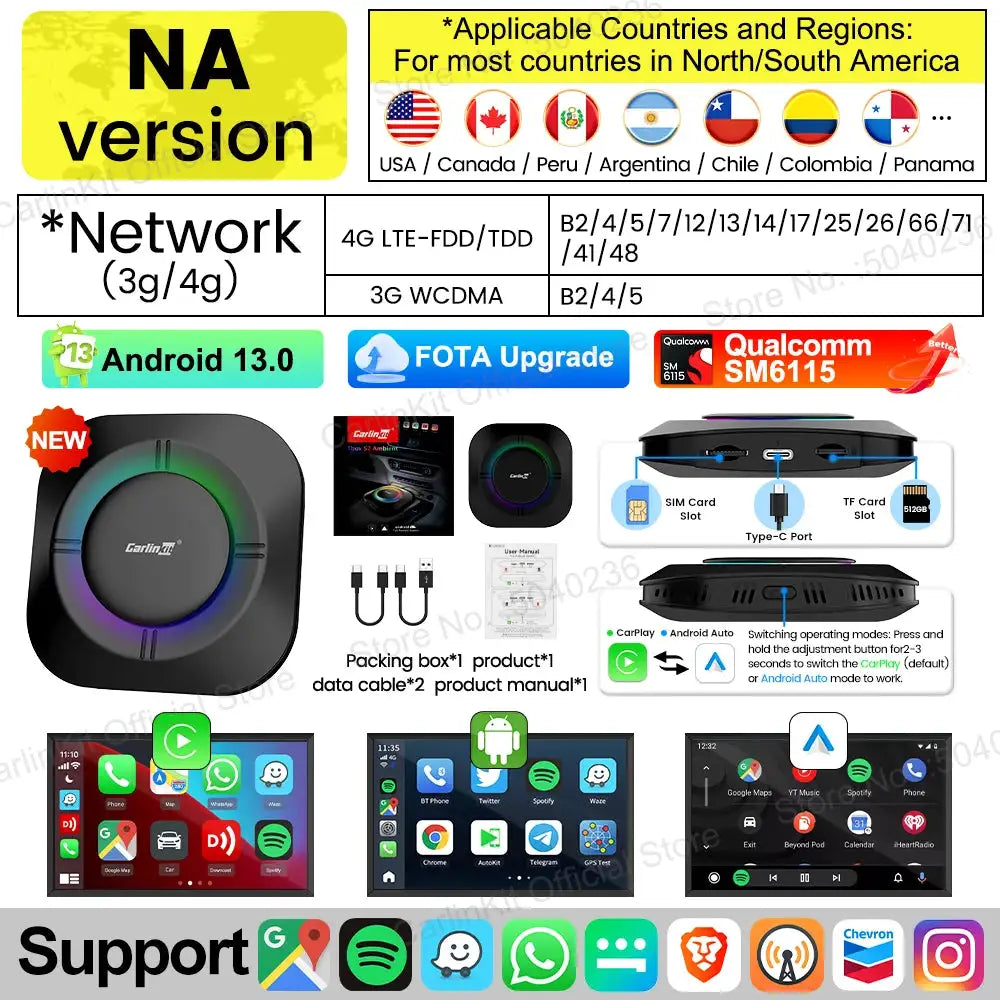 Wireless CarPlay Android Auto Adapter Configuration — product view 9