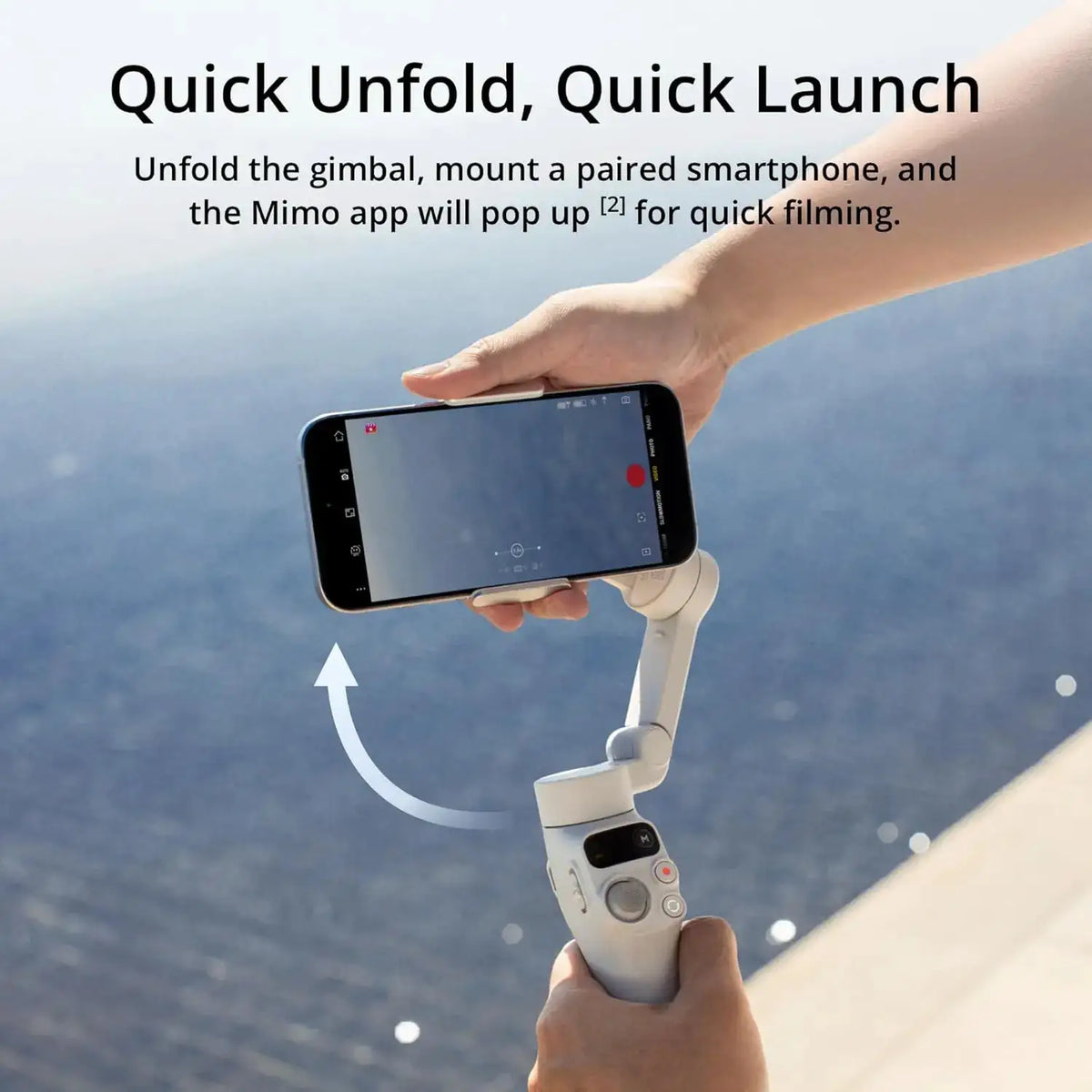 DJI Osmo Mobile 7 Gimbal Stabilizer for iPhone, Android, Built-in Tripod, Portable Stabilizer for iPhone, Selfie Stick, 3-Axis Phone Gimbal, ActiveTrack 7.0, One-Tap Edit, 10hrs Use, Phone Charging