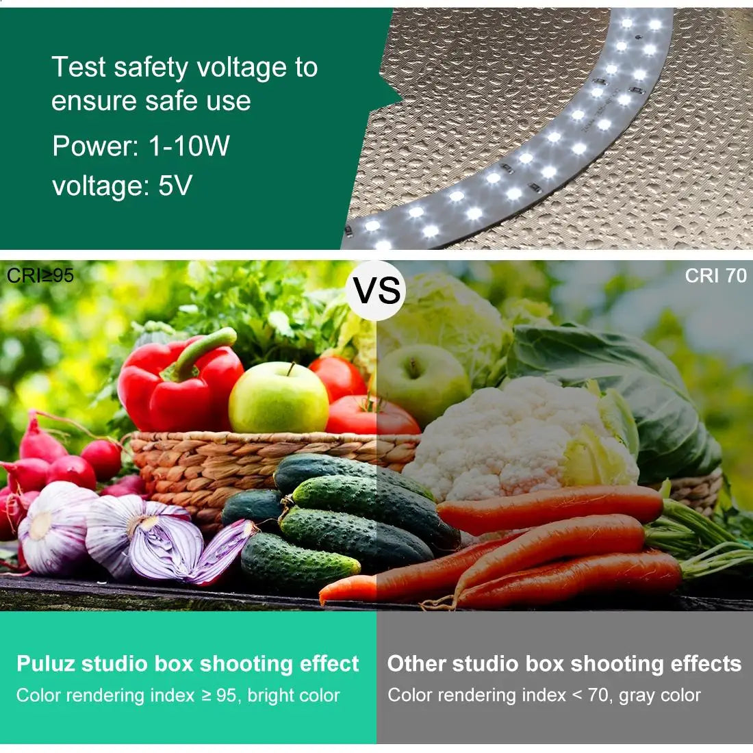 PULUZ Studio Light Photos