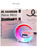 Wireless Charging Atmosphere Speaker Girl Fancy Night Light Gift