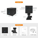 Clear Night Vision Mini Camera for Home