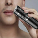Men Electric Razor - Compact Wet Dry One Touch Cordless