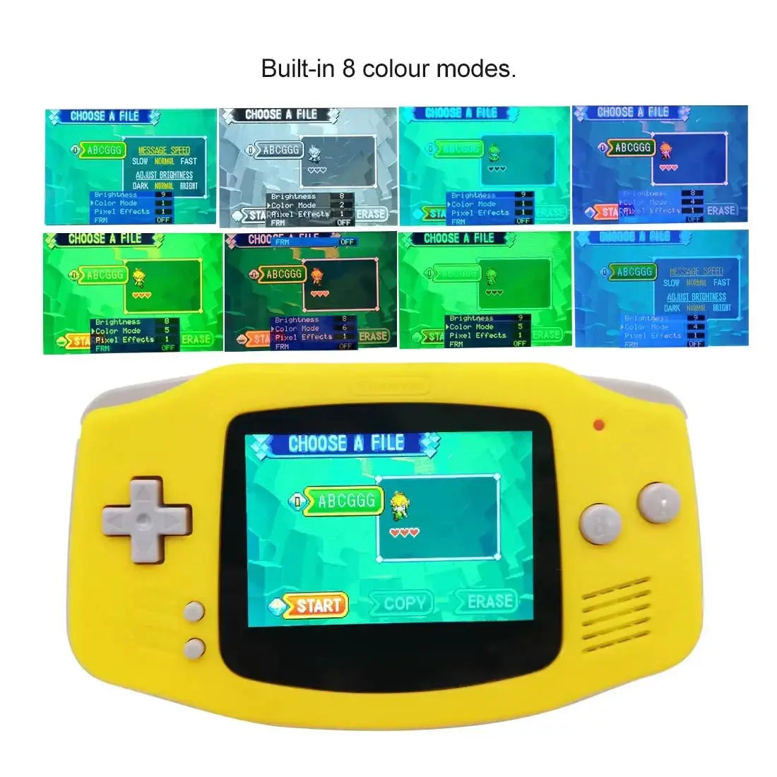 New V5 GBA IPS LCD Backlight Kit for Game Boy Advance 2023