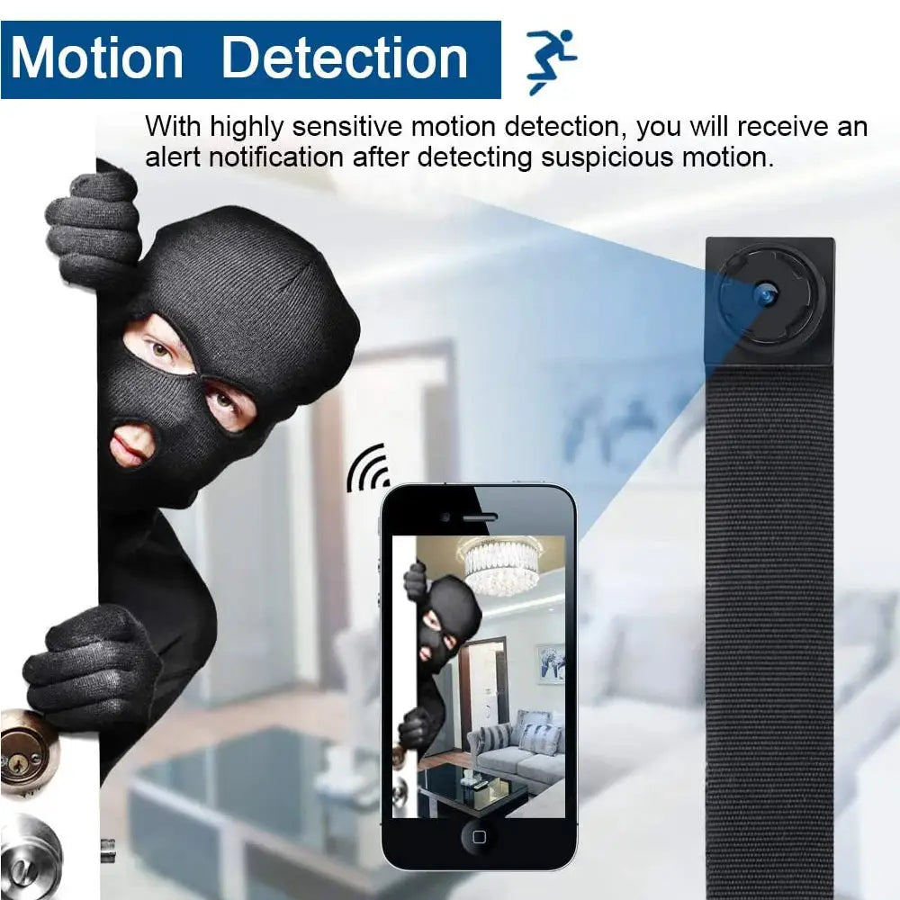DIY HD 1080P WiFi Mini Camera Real-time Security Micro Camcorder P2P Wireless Webcam Loop Recording Support Remote Viewing