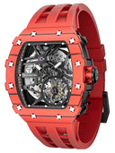 Automatic Skeleton Tonneau Watch