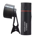 2000X25 HD Monocular Telescope For Travel Hiking Camping Bird Watching See Far