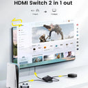 4K HDMI Bi-Directional Video Switch for Seamless Gaming