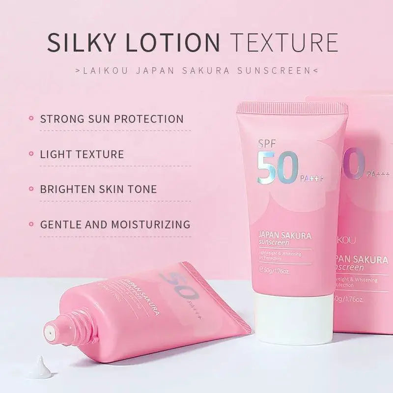 Sakura Radiance Sunscreen Brightens Skin With UV Protection
