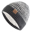 Stay Cozy This Winter with Two-Tone Fur Beanie Hats