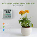 NOKLEAD Digital Thermometer Hygrometer Weather Station Accurate Indoor Climate Control
