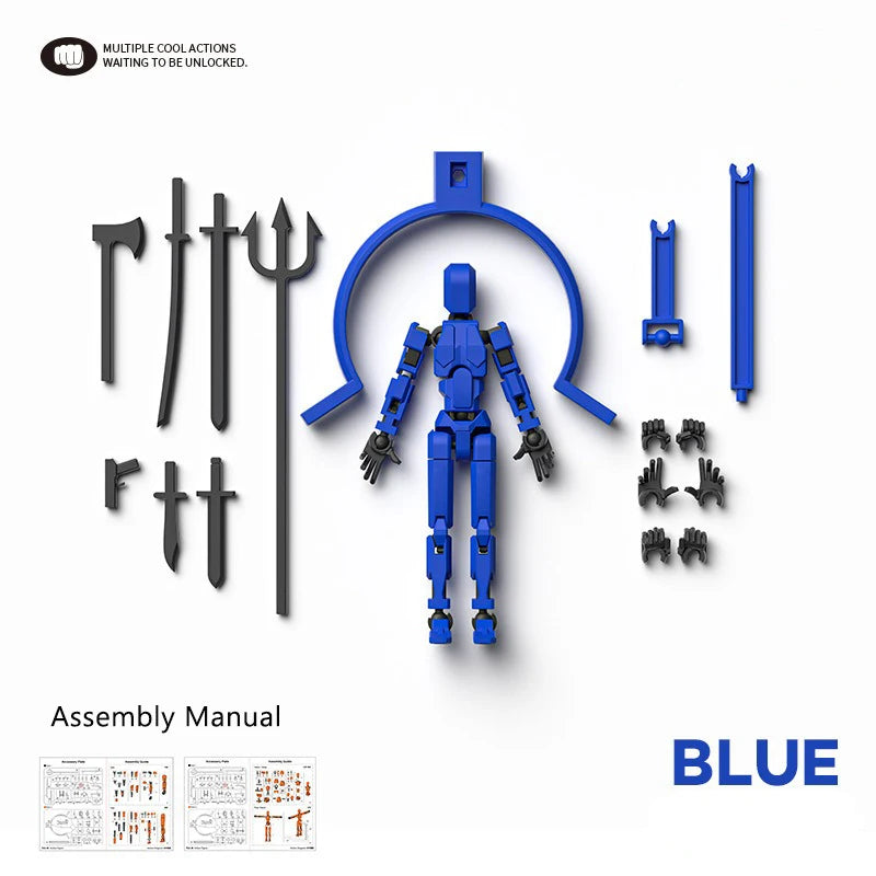 Magnetic Articulated Shapeshift Robot Figure