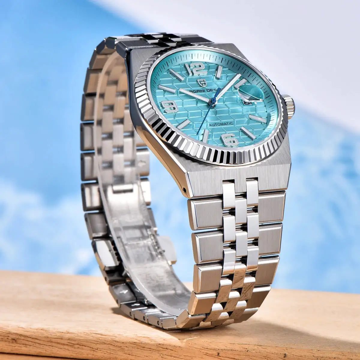 PAGANI DESIGN New Watches 3D Rhombus Dial Luxury Automatic Watch For Men Fashion AR Sapphire Crystal Mechanical Wrist Watch 2026